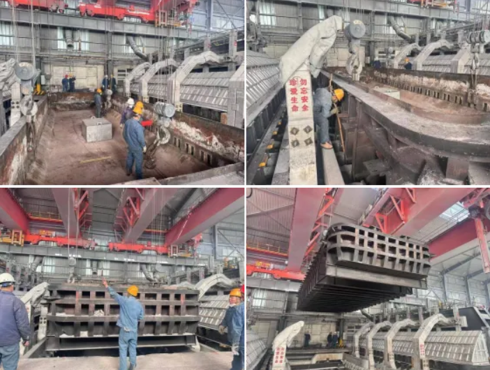 春天里最美的&ldquo;戰(zhàn)斗&rdquo;&mdash;&mdash;工投公司電解槽大修側記