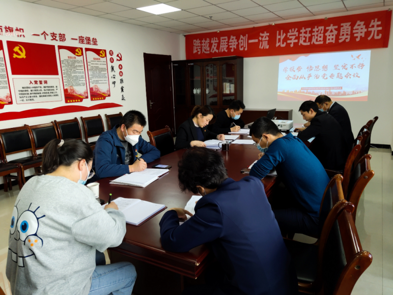 中共青海省臨空經濟區開發投資有限公司支部委員會召開&ldquo;學報告 悟思想 堅定不移全面從嚴治黨&rdquo;專題會議